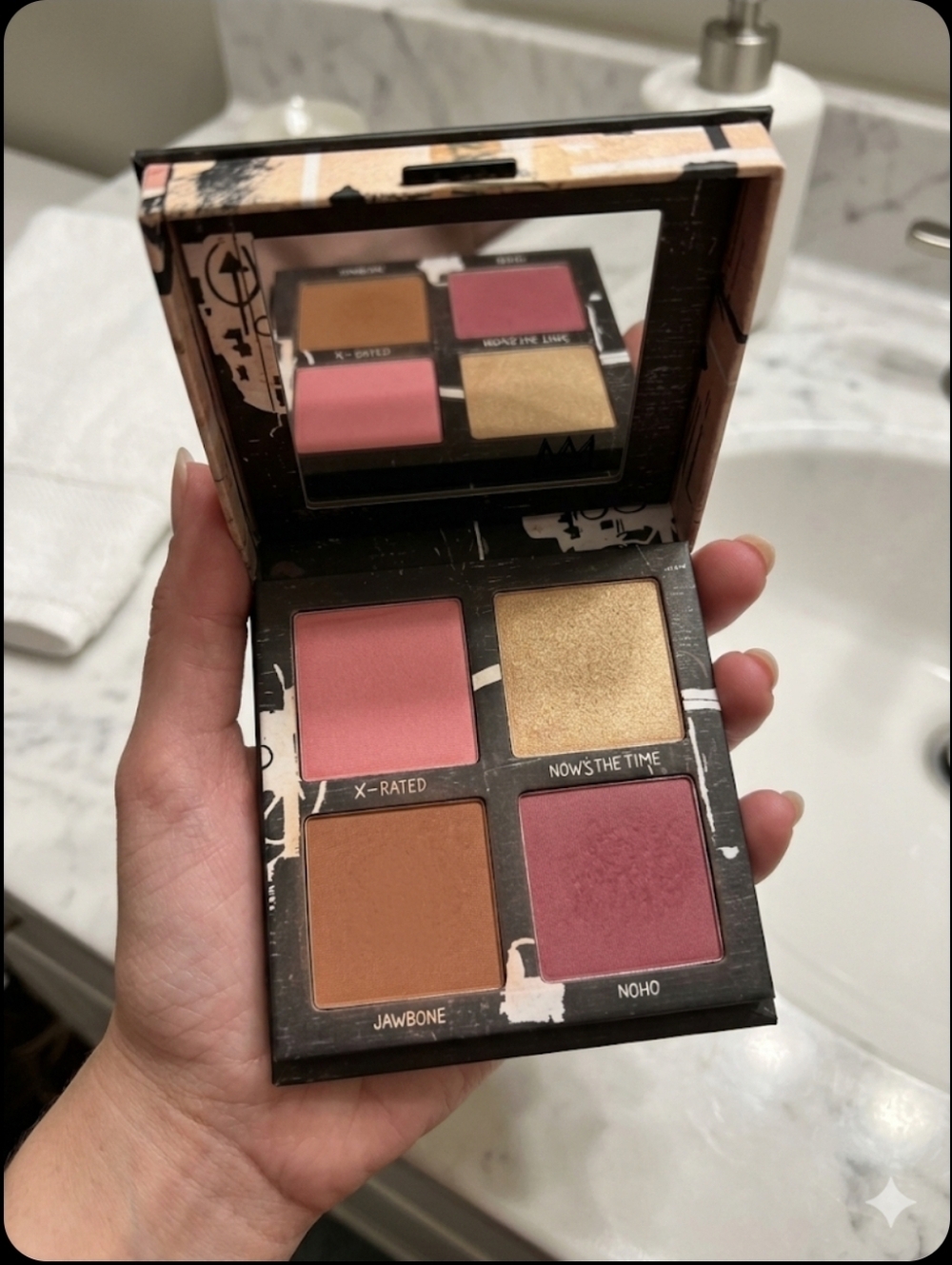 URBAN DECAY Jean-Michel Basquiat Gallery Blush Contour Palette ☆ Read Below☆